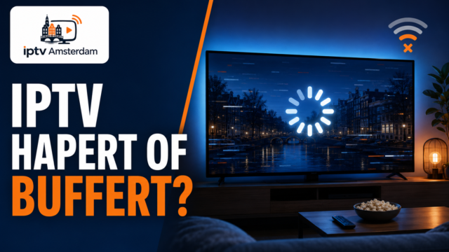 IPTV hapert of buffert met laadcirkel en wifi-signaal – oorzaken en oplossingen